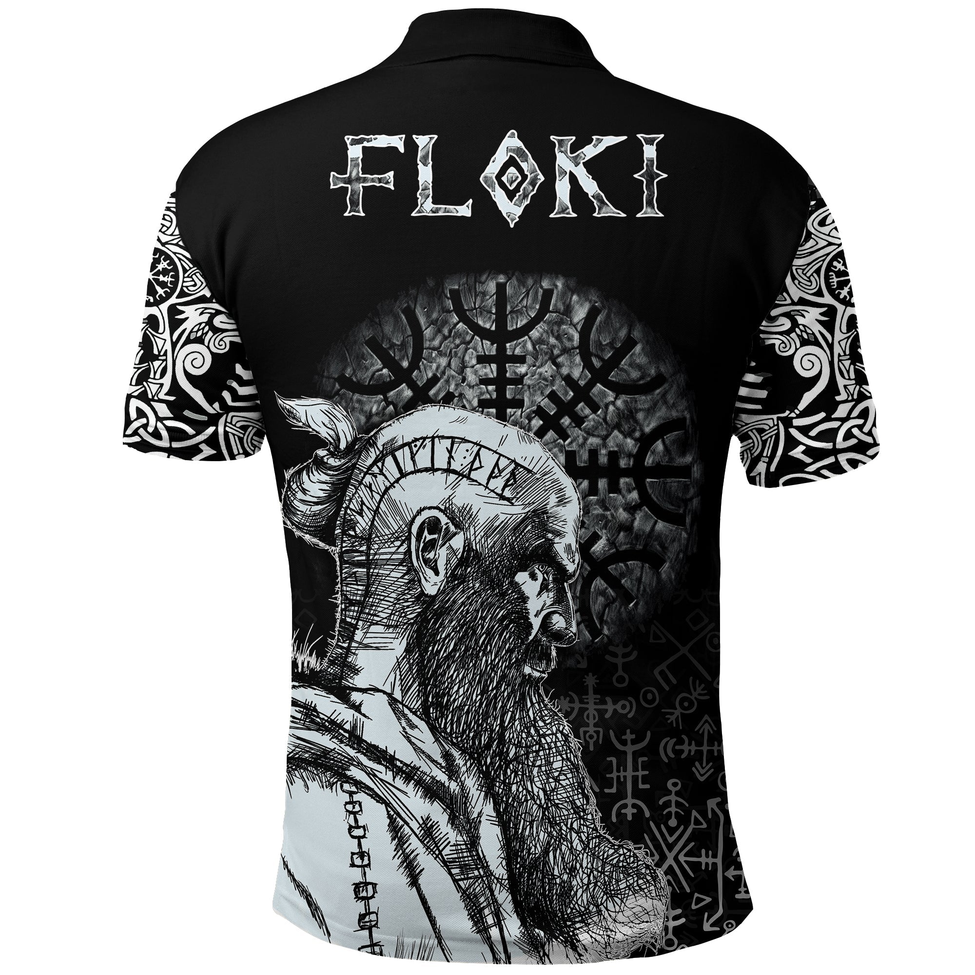 Viking Polo Shirt Floki RLT12