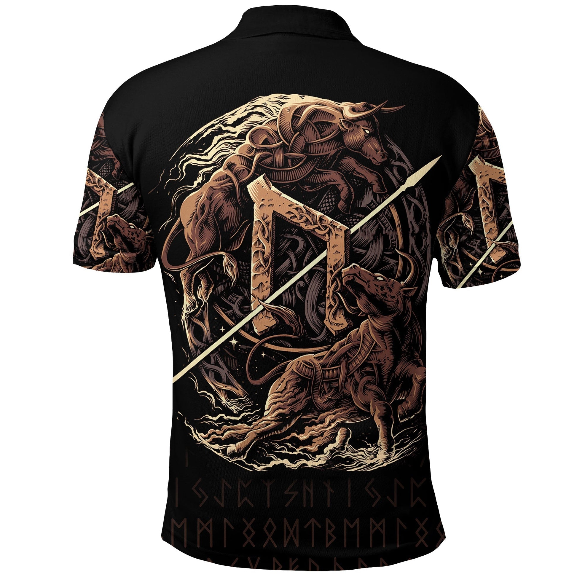 Viking Polo Shirt Uruz Rune RLT12