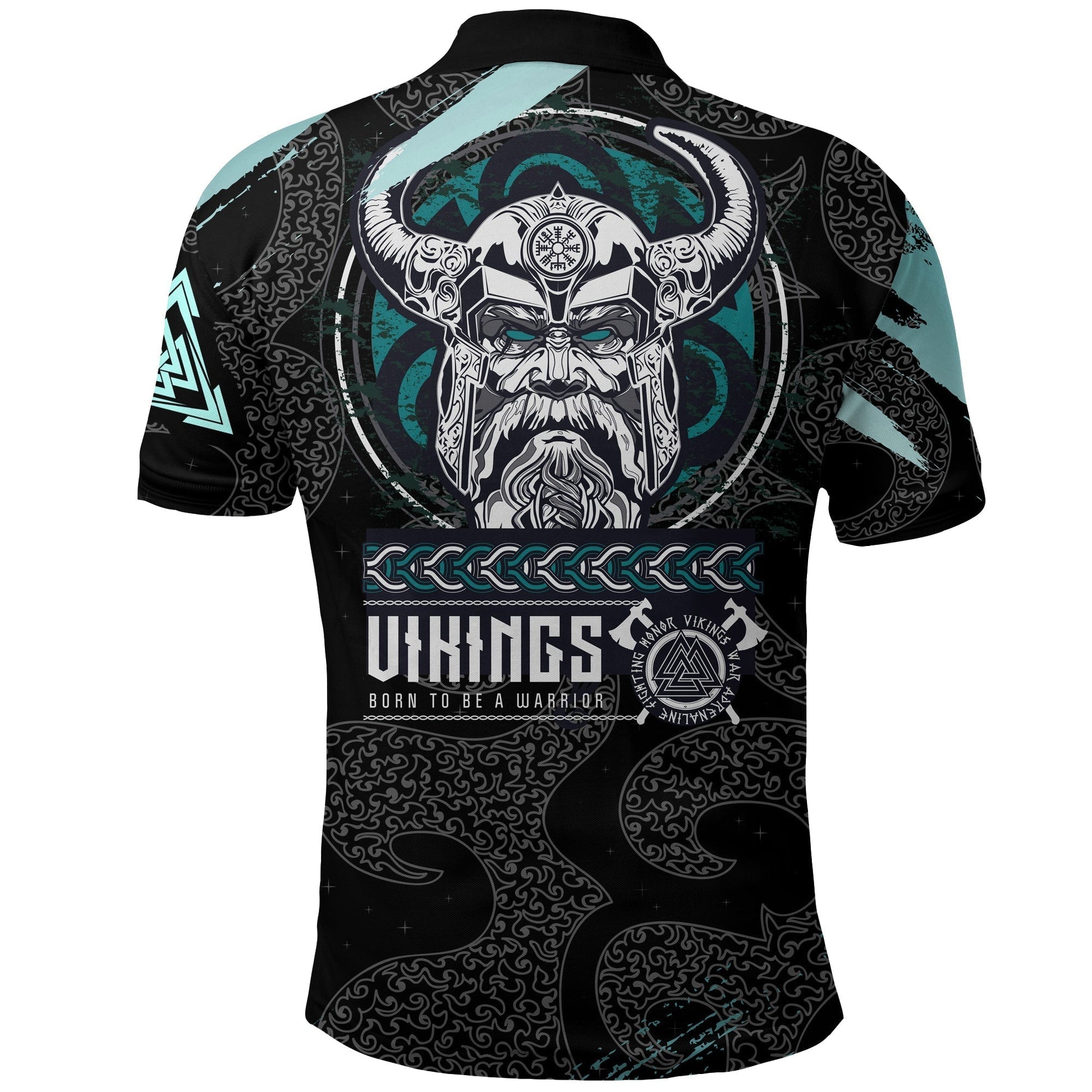 Viking Polo Shirt God Of Asgard RLT12