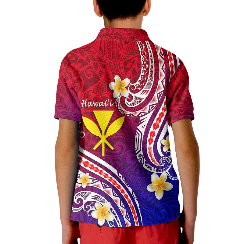 Hawaii Polo Shirt Polynesian Line Style LT9
