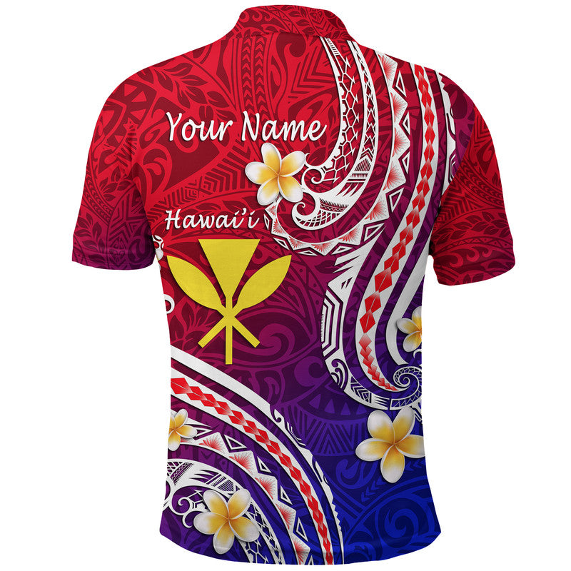 Custom Hawaii Polo Shirt Polynesian Line Style LT9