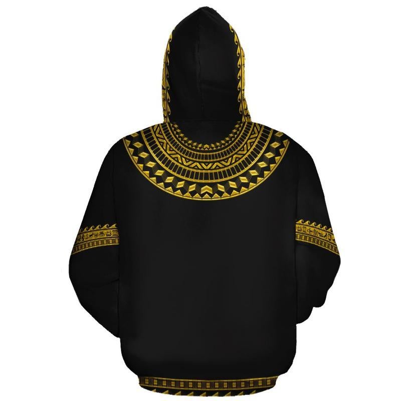 African Hoodie Ra Egyptian All Over Pullover