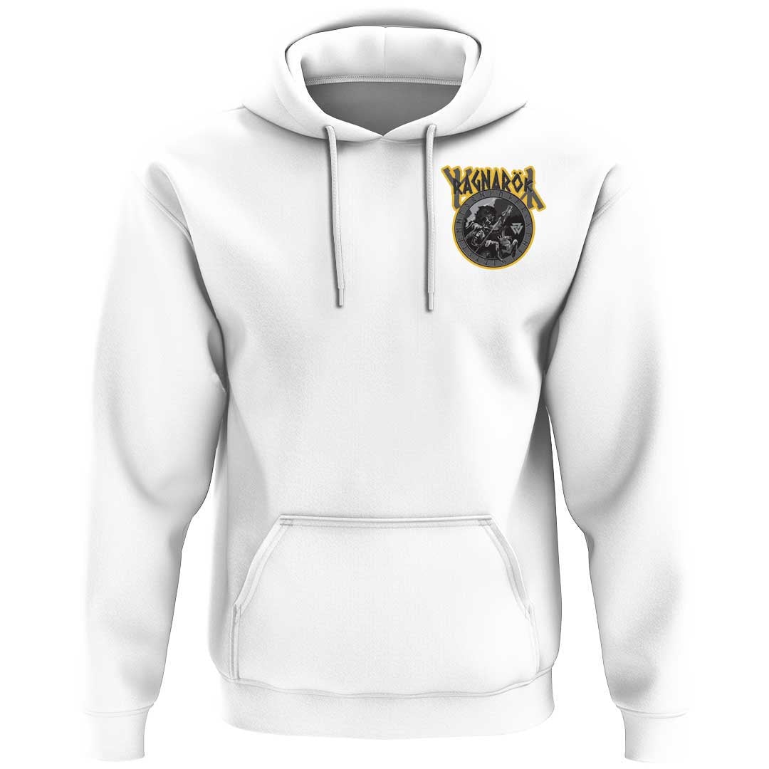 Viking Clothing Viking Ragnarok Battle Of The God Odin With The Wolf Fenrir Hoodie RLT12