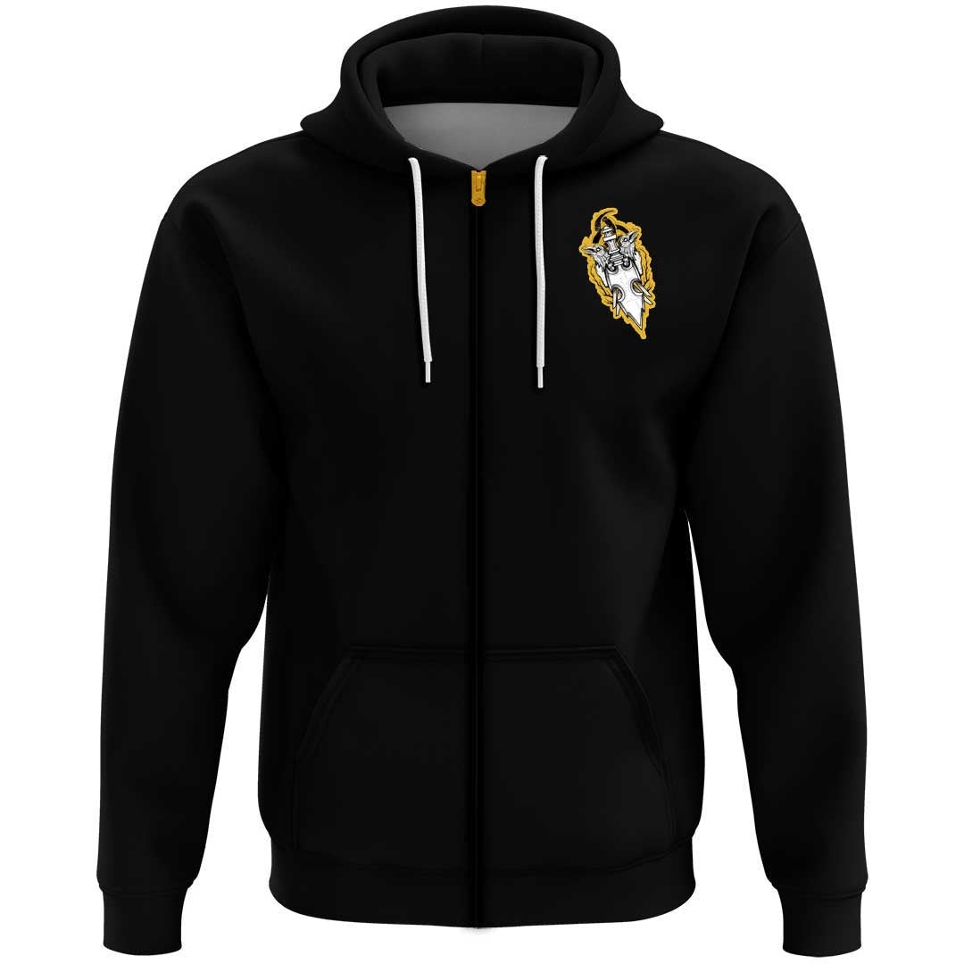 Viking Clothing Viking Raven Art Inspired Moves Drawn As A Hoodie RLT12