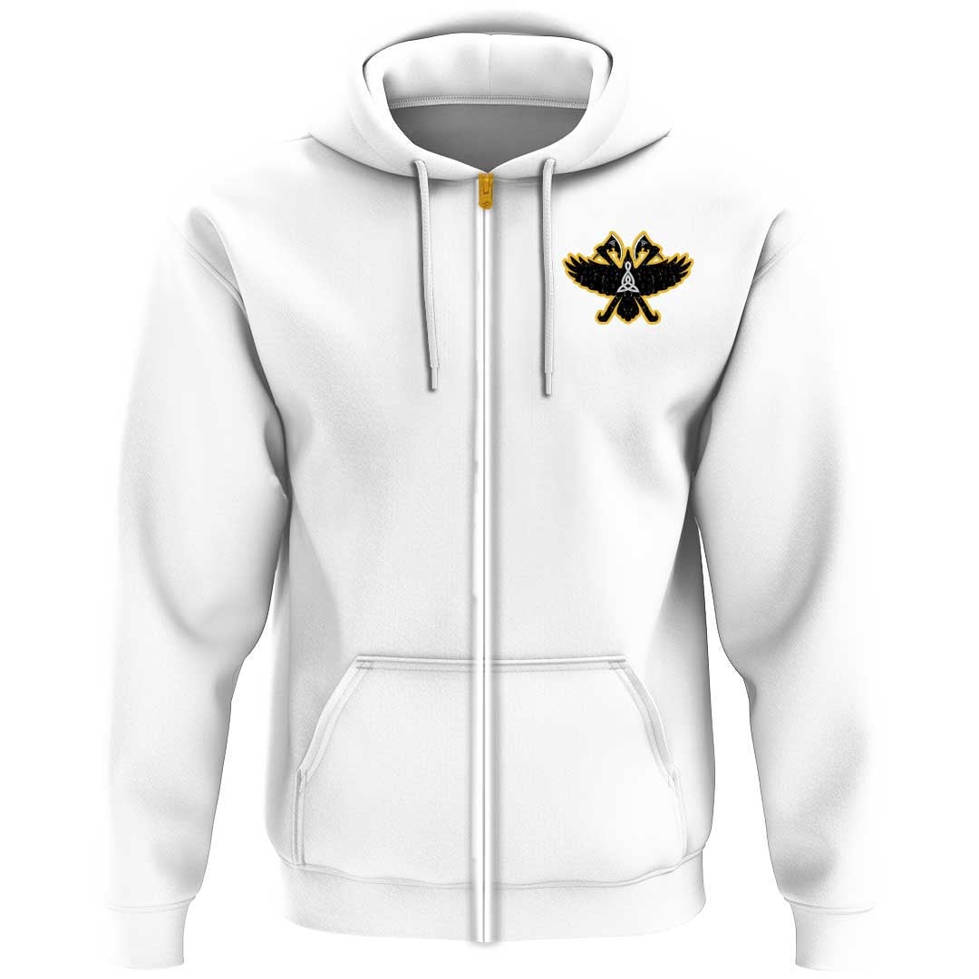 Viking Clothing Viking Raven and DoubleRavens Hoodie RLT12