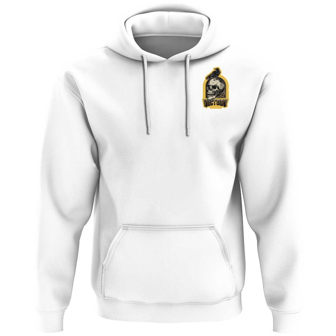 Viking Clothing Viking Raven and Skull Hoodie RLT12