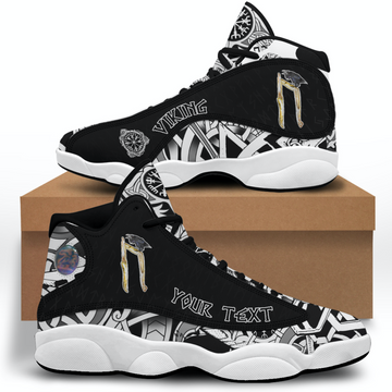 (Custom) Viking - Rune Thurisaz Raven Sneakers J13 RLT12