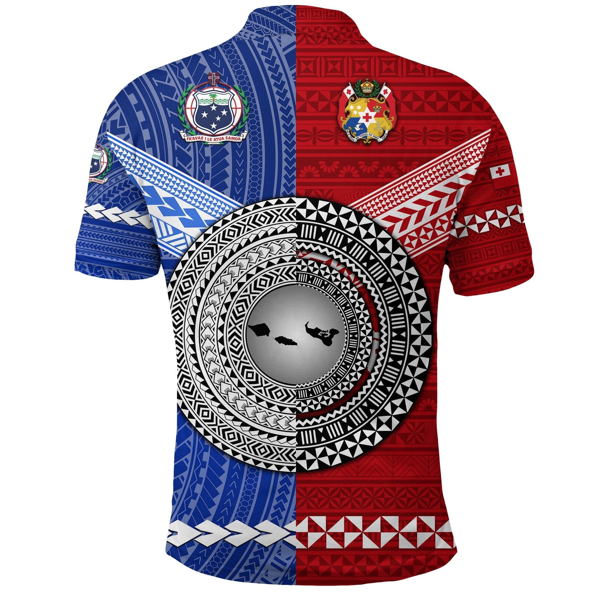 Tonga Samoa Polo Shirt Together Unique Style LT8