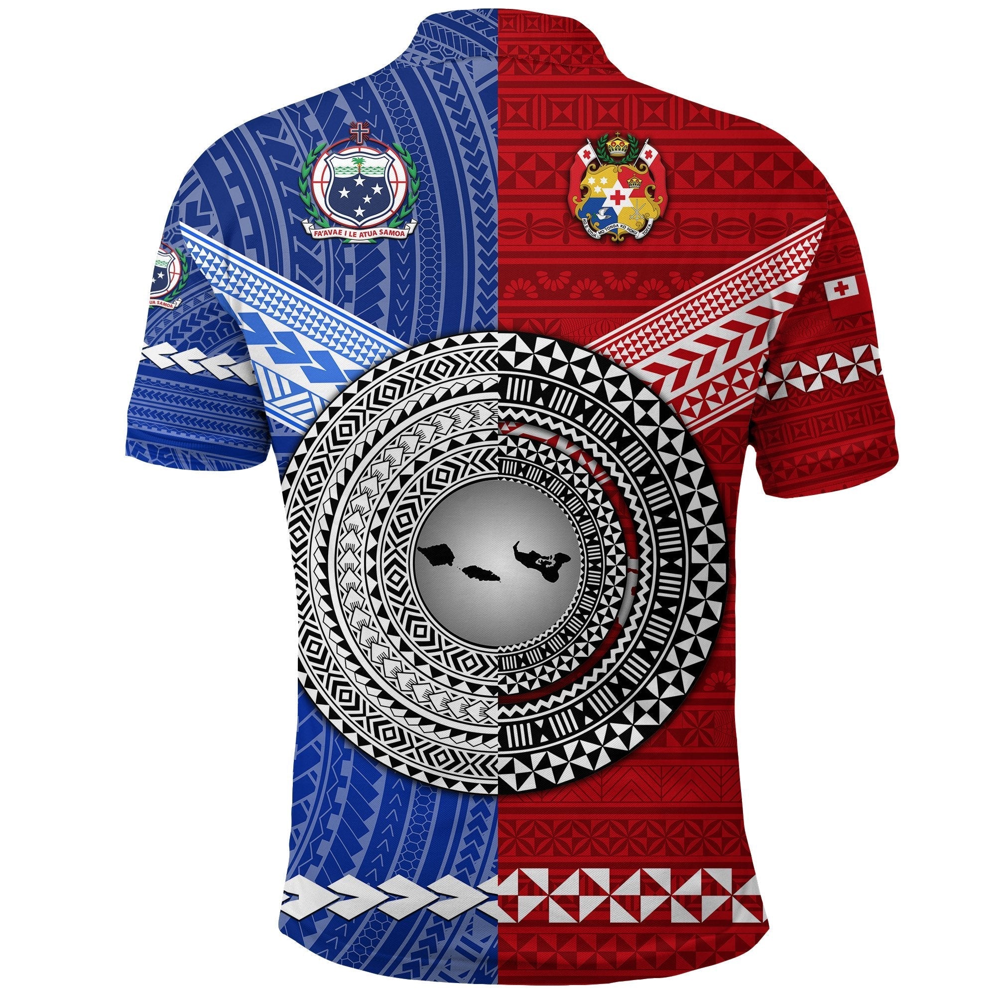 Tonga Samoa Polo Shirt Together Unique Style LT8
