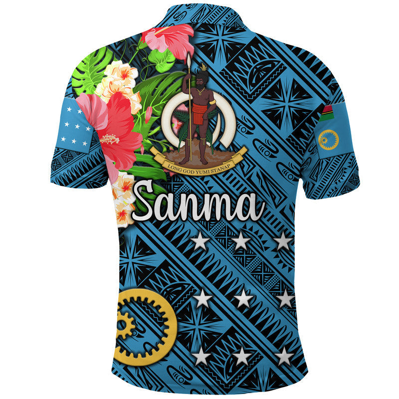 Vanuatu Sanma Polo Shirt Independence Be Proud LT8