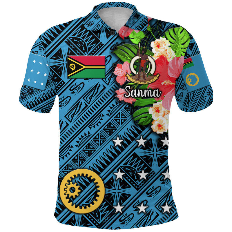 Vanuatu Sanma Polo Shirt Independence Be Proud LT8