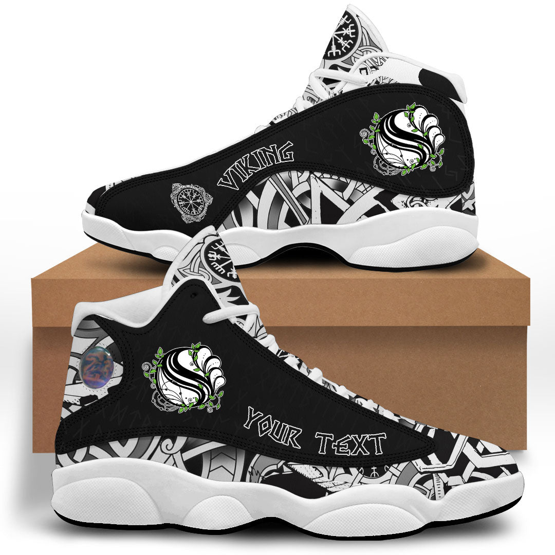 (Custom) Viking - Scandinavian Culture Knot Tattoo Sneakers J13 RLT12