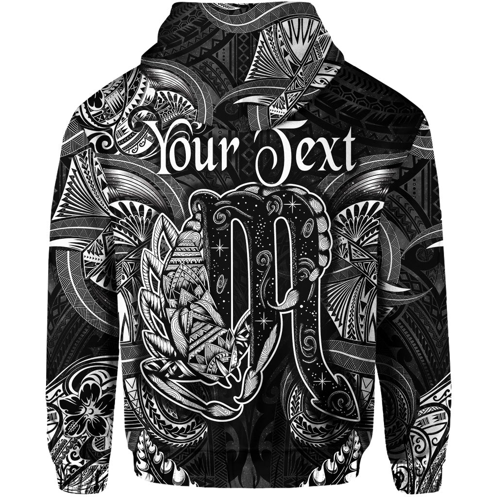 Custom Scorpio Zodiac Polynesian Hoodie Unique Style Black LT8