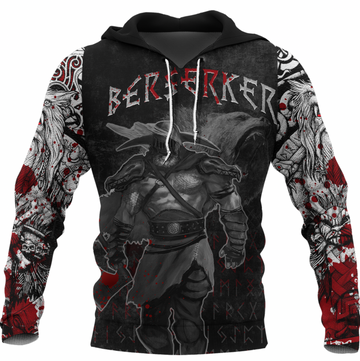 Viking Clothing Berkerser Warriors Hoodie RLT12