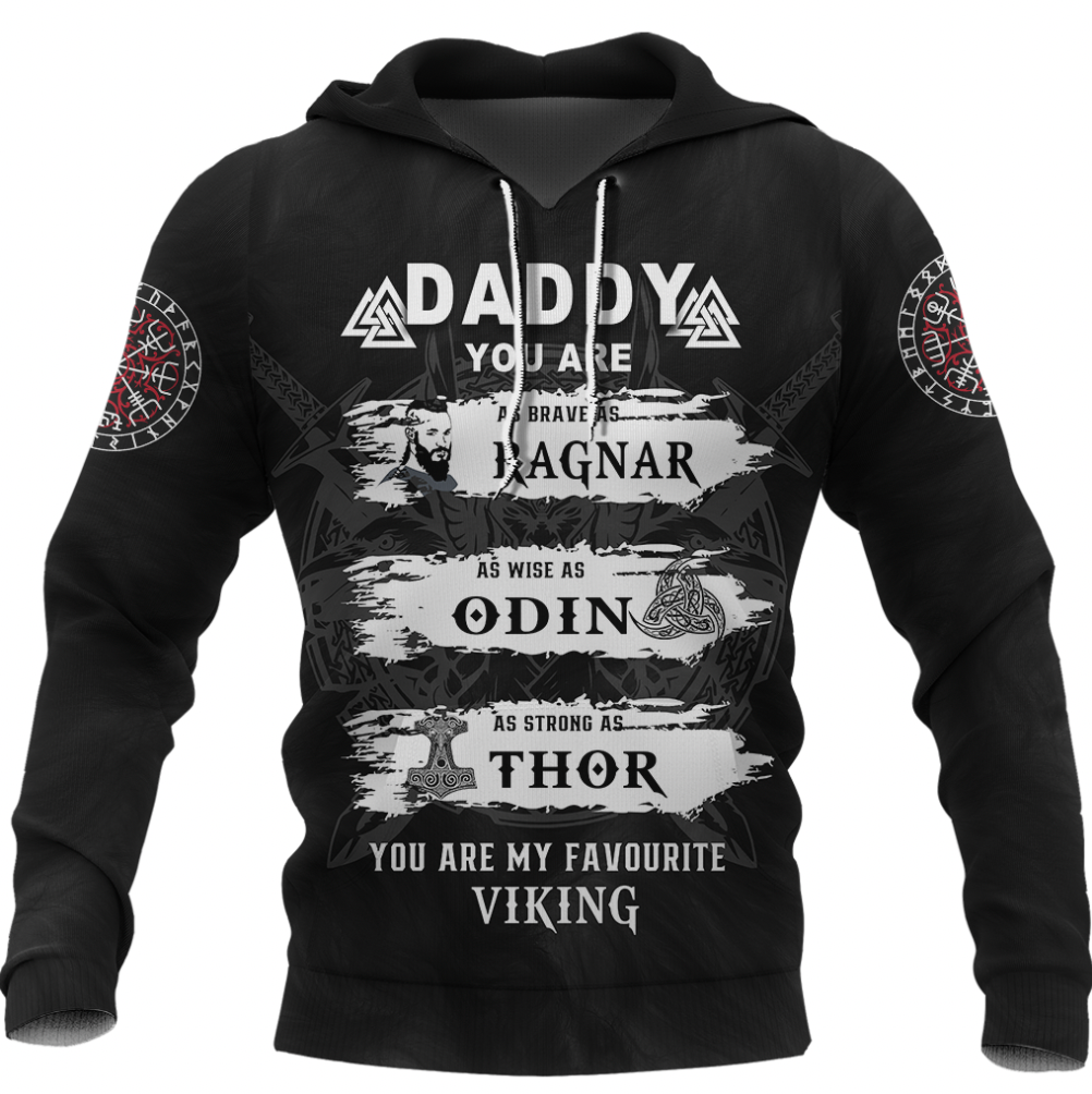 Viking Clothing Viking Daddy Hoodie RLT12