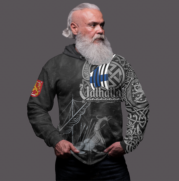 Viking Clothing Viking Finland Drakkar Zip Hoodie RLT12