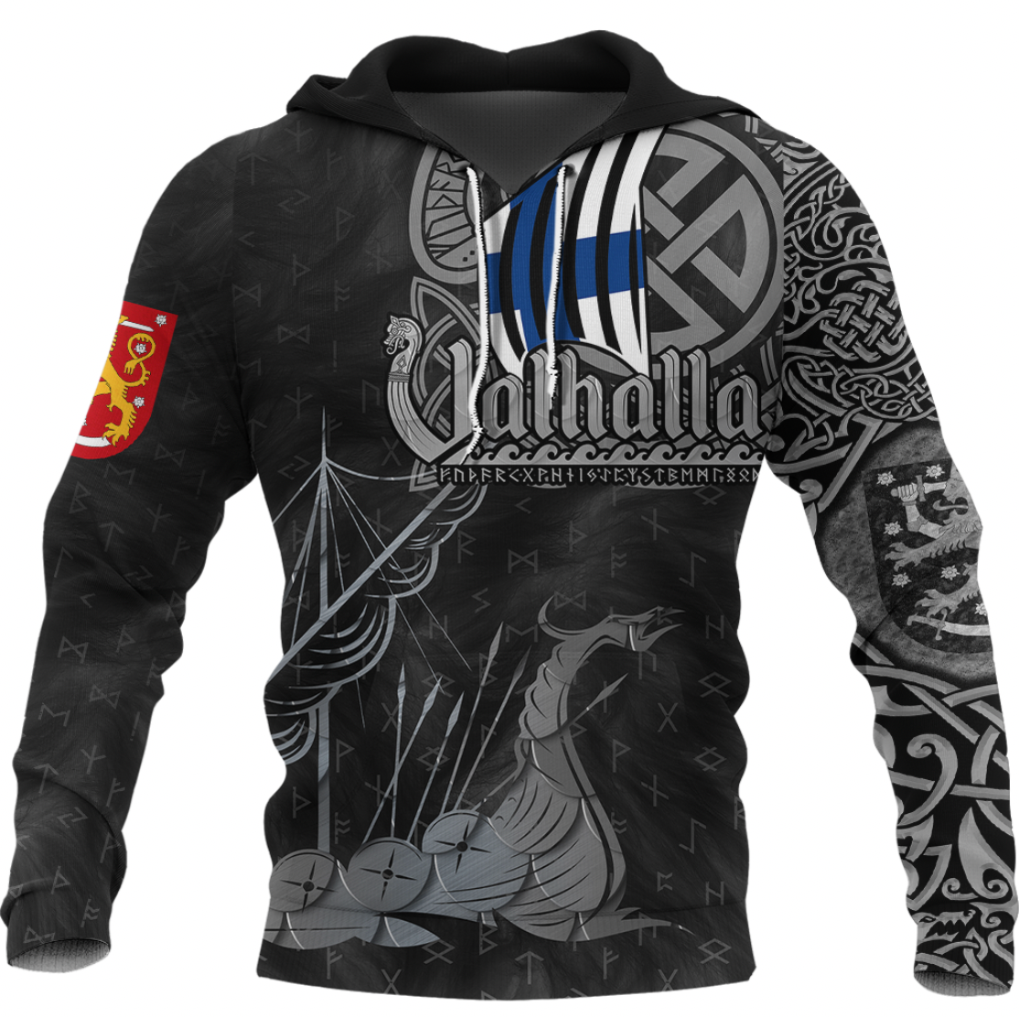 Viking Clothing Viking Finland Drakkar Hoodie RLT12