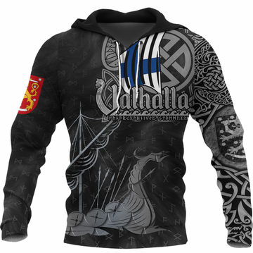 Viking Clothing Viking Finland Drakkar Hoodie RLT12
