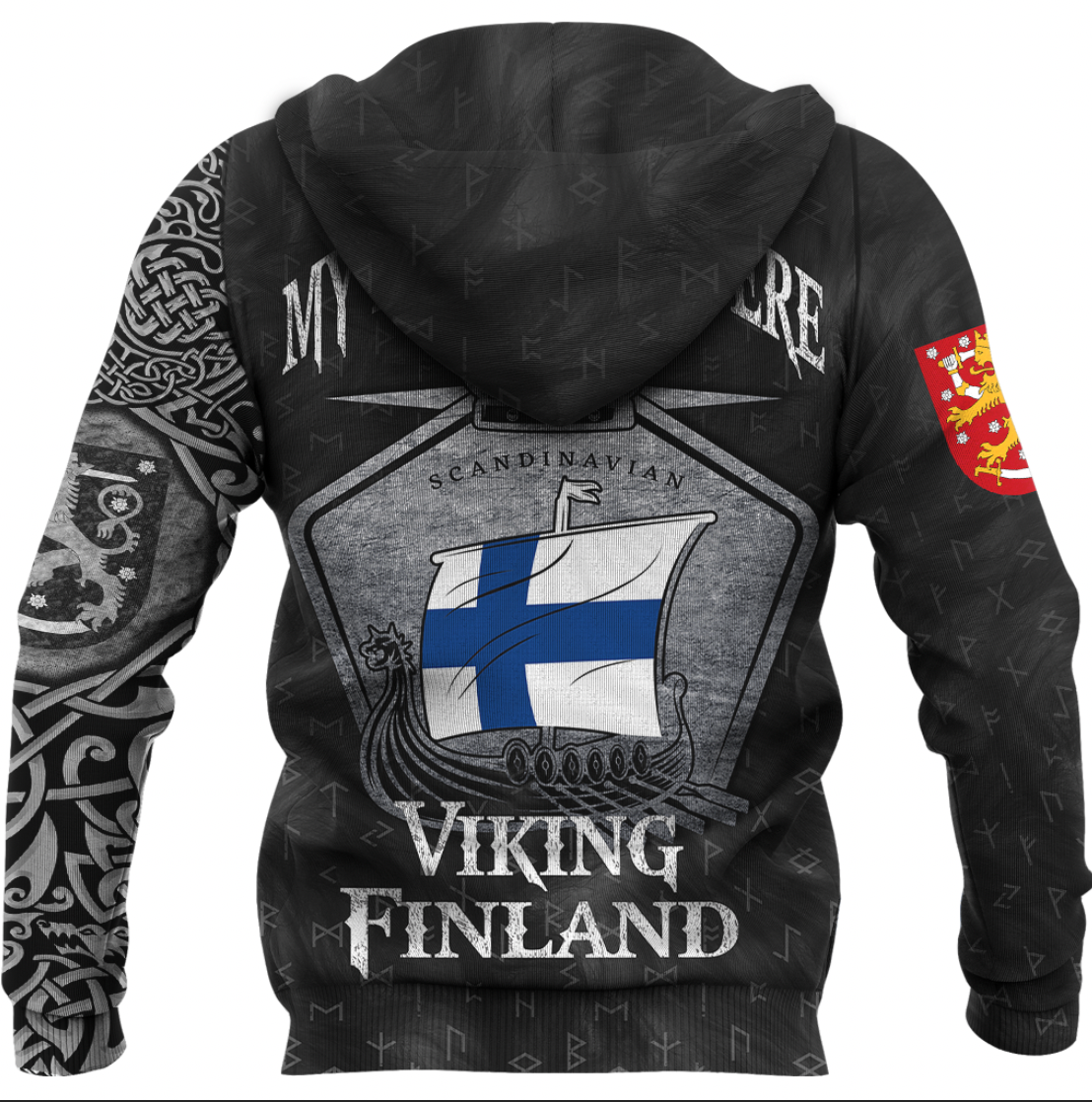 Viking Clothing Viking Finland Drakkar Hoodie RLT12
