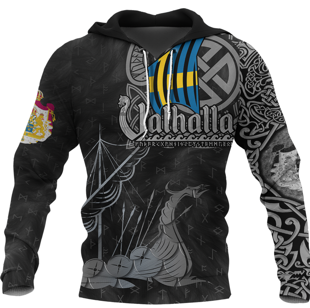 Viking Clothing Viking Sweden Drakkar Hoodie RLT12