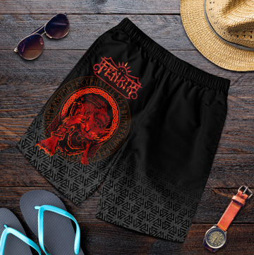 Viking Men's Shorts - Fenrir Norse 3D RLT12