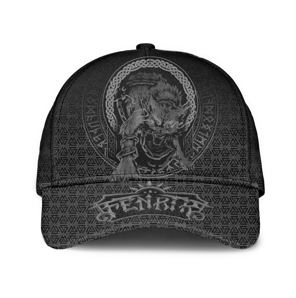 Viking Classic Cap Fenrir Norse 3D Tattoo Classic Cap RLT12