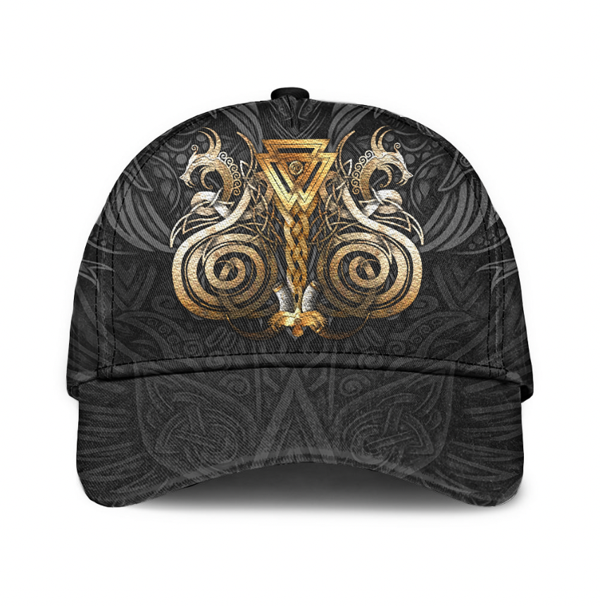 Viking Classic Cap Viking Valknut Odin Norse Mythology Classic Cap RLT12