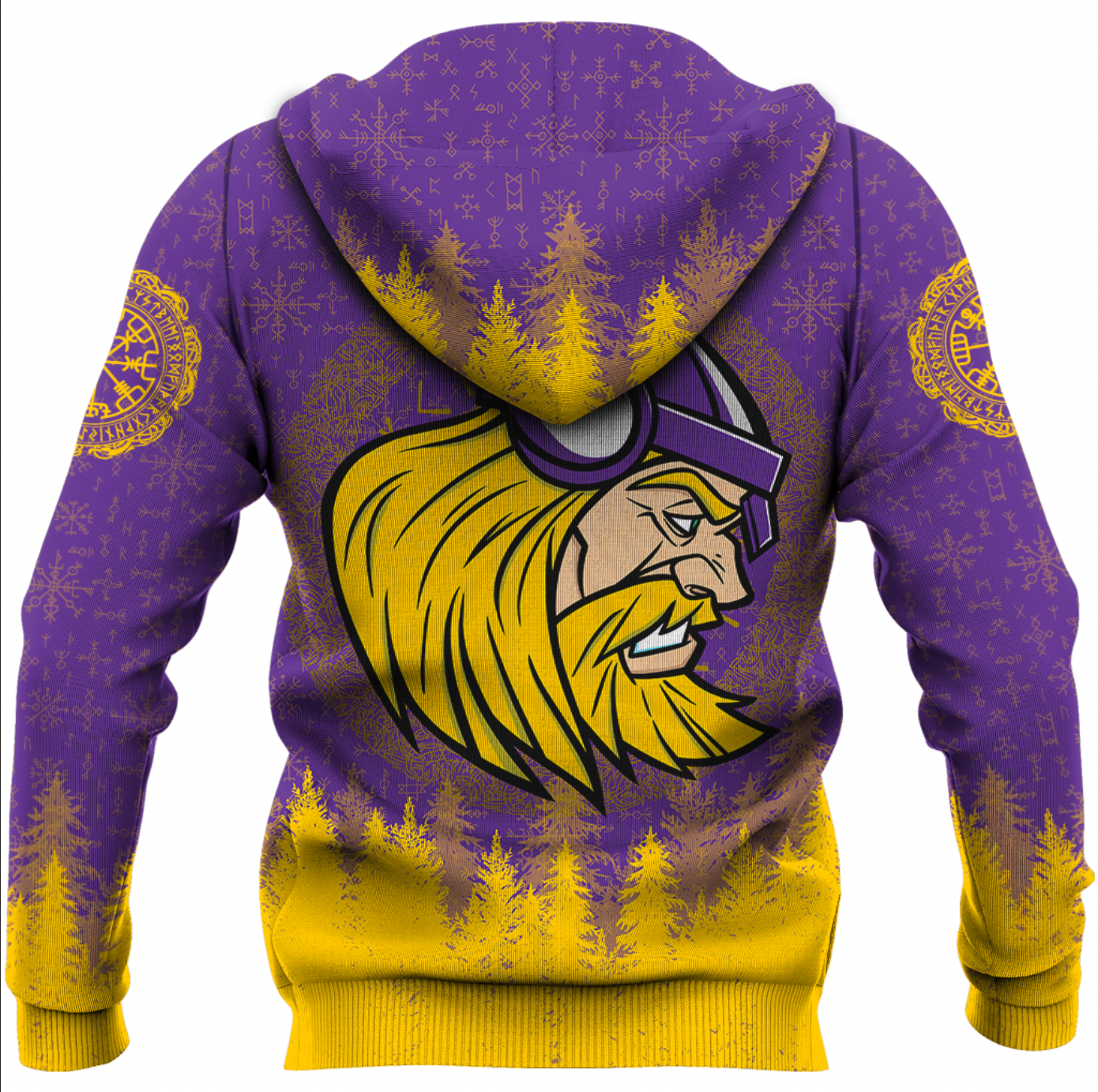 Viking Clothing Viking Warrior Zip Hoodie RLT12