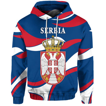 Serbia Hoodie Sporty Style LT8