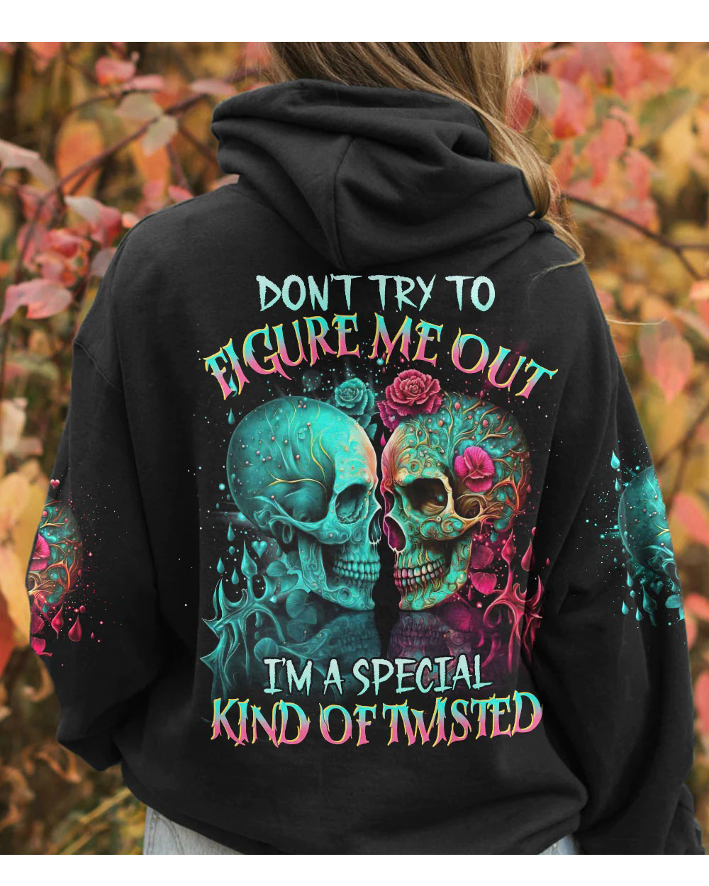 Couple Skull Hoodie