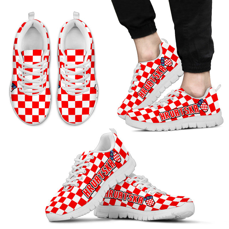 Croatia Hrvatska Football World Cup Vibe Sneakers LT9