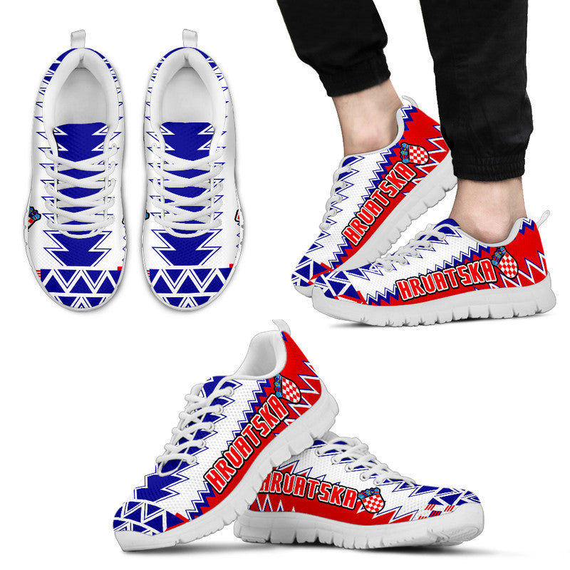 Croatia Football Sport Style Sneakers LT9