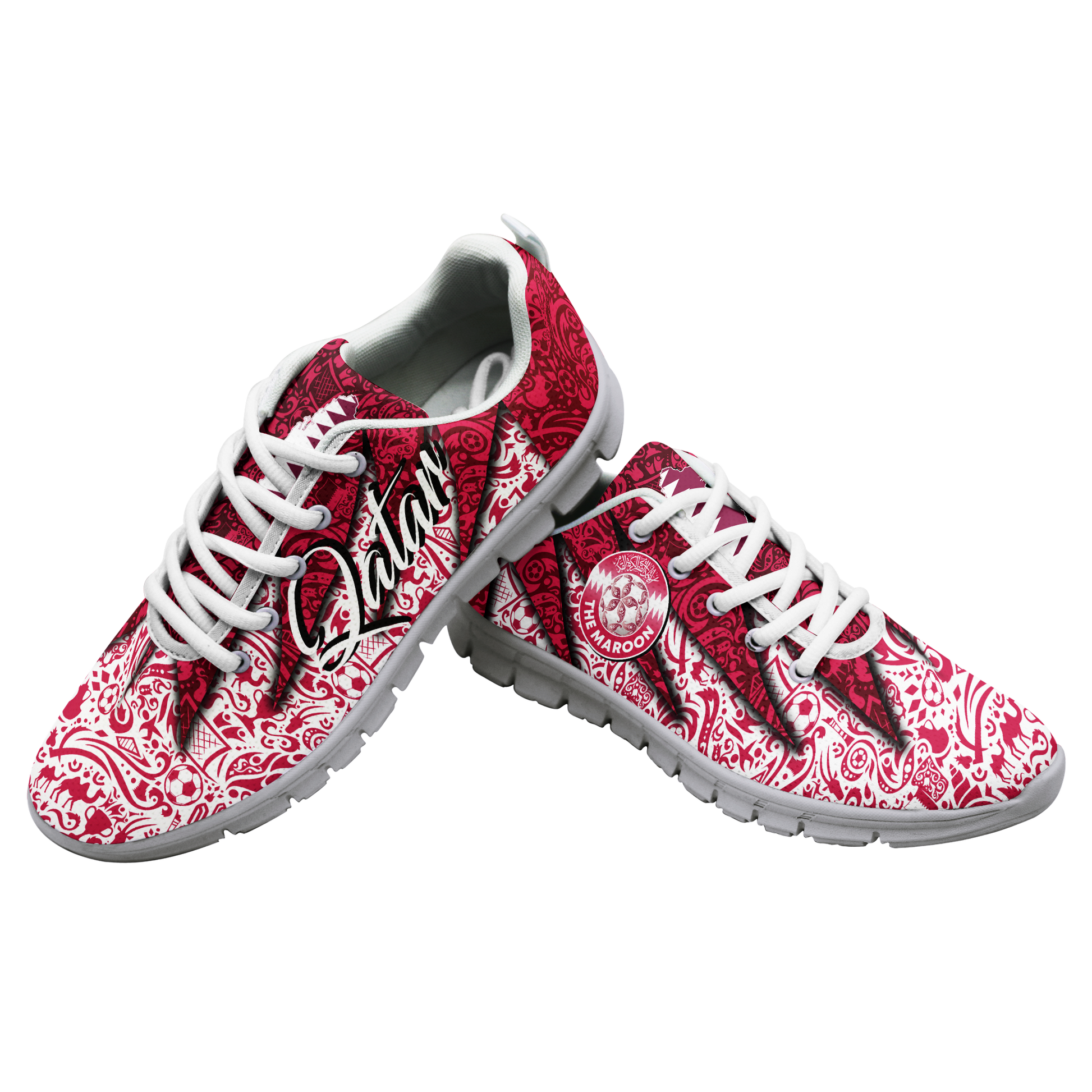Qatar Football Team World Cup 2022 Sneaker - LT2