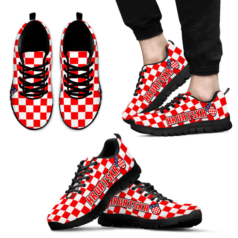 Croatia Hrvatska Football World Cup Vibe Sneakers LT9