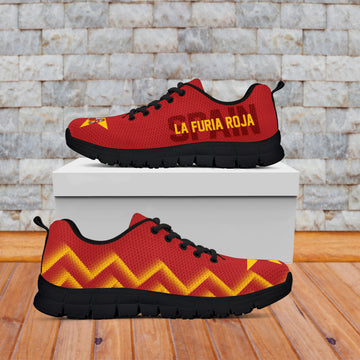 Spain World Cup 2022 Casual Sneakers The Red Fury LT7