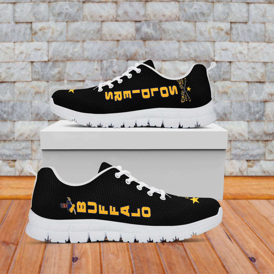 Buffalo Soldiers Sneakers BSMC Club Adore Motorcycle LT13