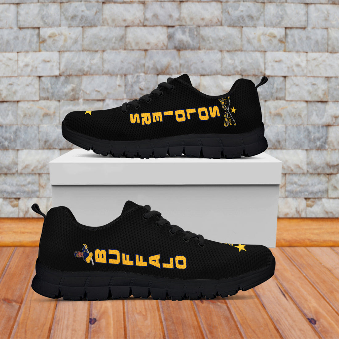 Buffalo Soldiers Sneakers BSMC Club Adore Motorcycle LT13