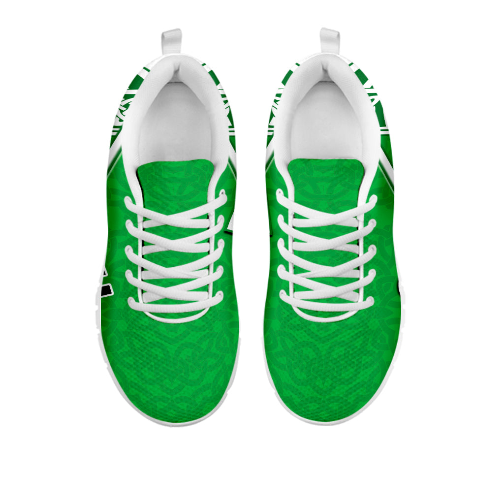 Wales Football Sneakers Come On Welsh Dragons With Celtic Knot Pattern LT14