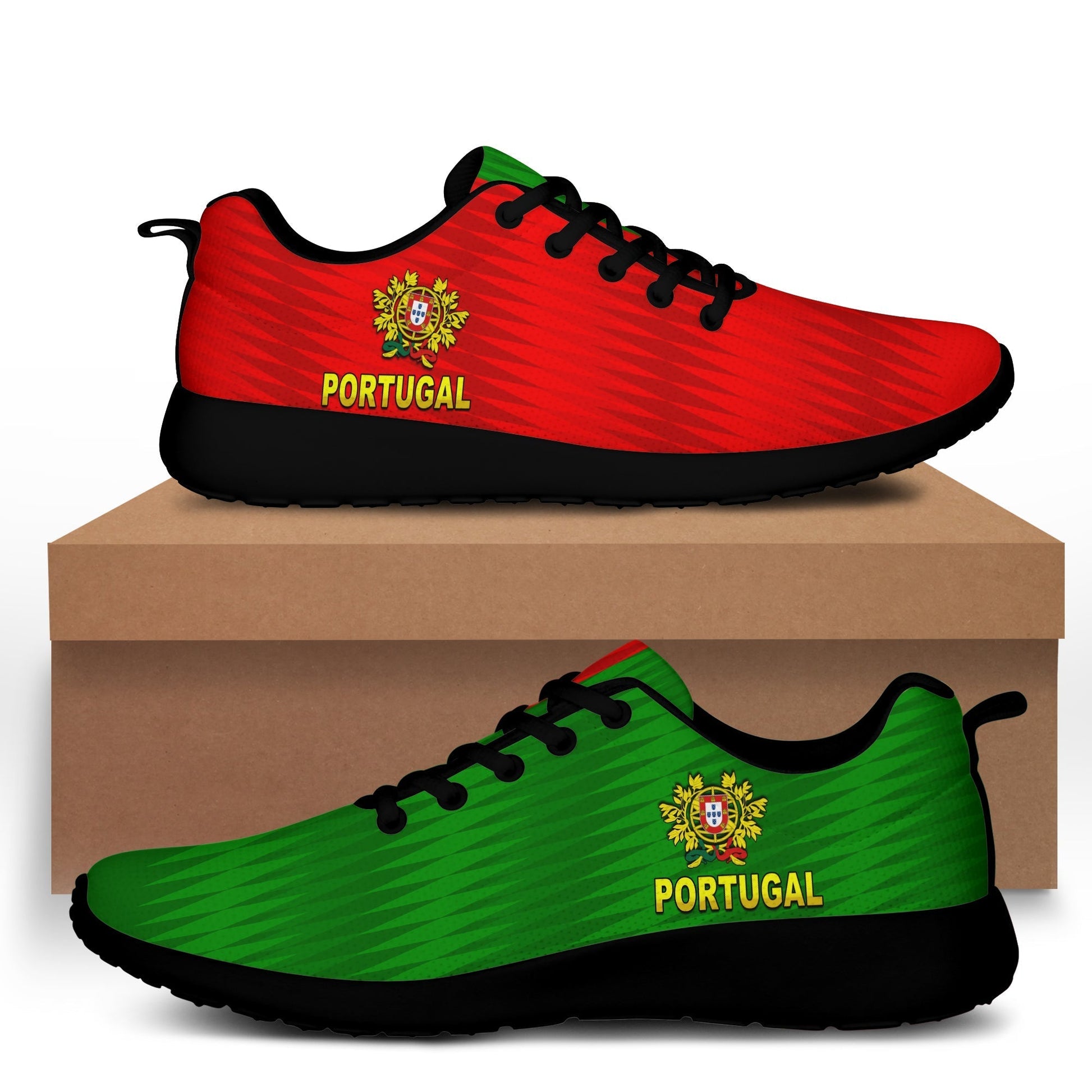 Portugal Football 2022 Sporty Sneakers Style Flag Portuguese Champions LT13
