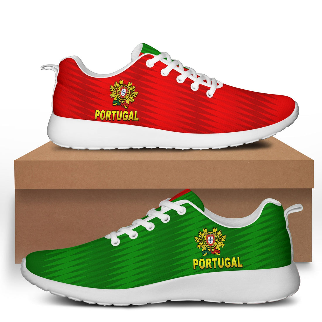 Portugal Football 2022 Sporty Sneakers Style Flag Portuguese Champions LT13