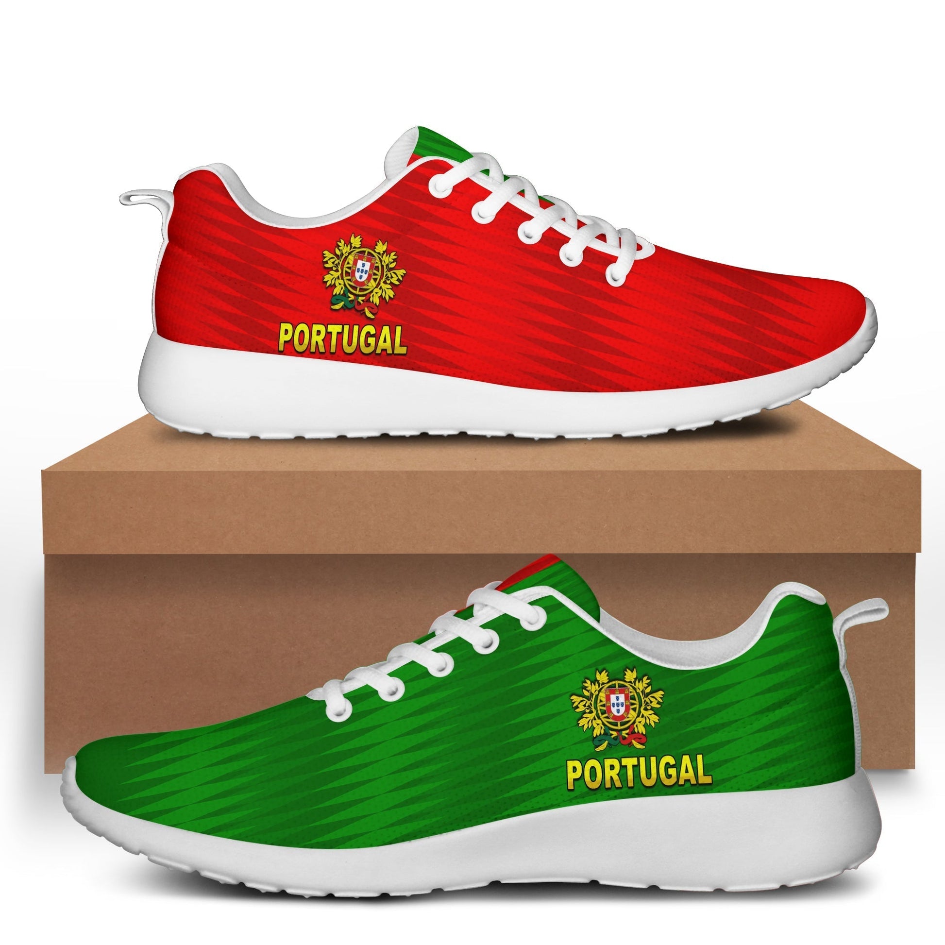 Portugal Football 2022 Sporty Sneakers Style Flag Portuguese Champions LT13