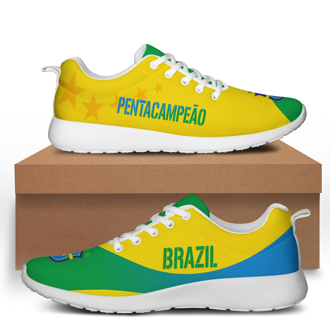 Brazil Sporty Sneakers World Cup 2022 Pentacampeao LT7