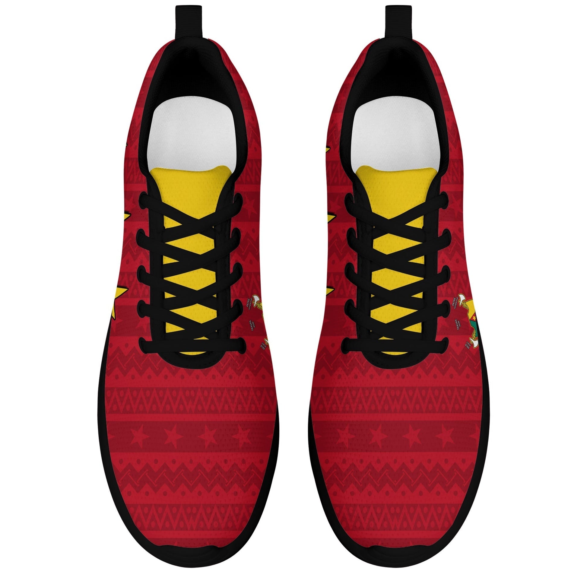 Cameroon Sporty Sneakers Independence Day Cameroonians Pattern LT13