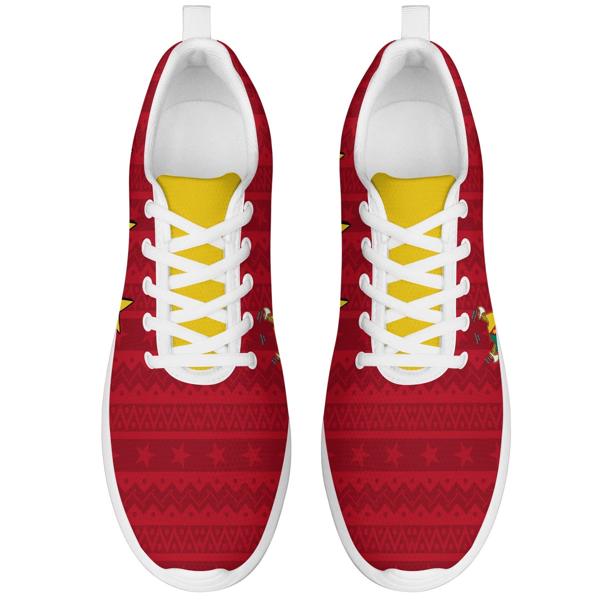 Cameroon Sporty Sneakers Independence Day Cameroonians Pattern LT13