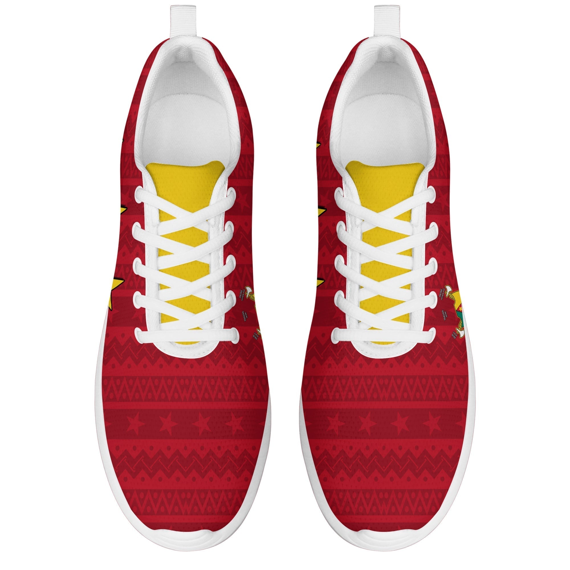 Cameroon Sporty Sneakers Independence Day Cameroonians Pattern LT13