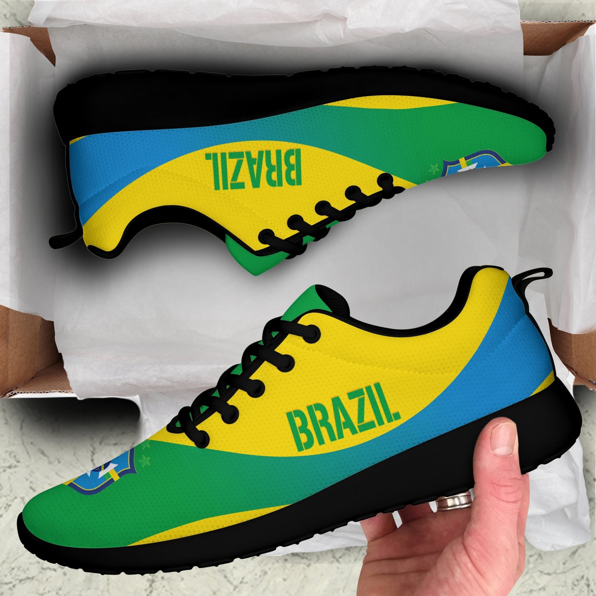 Brazil Sporty Sneakers World Cup 2022 Pentacampeao LT7