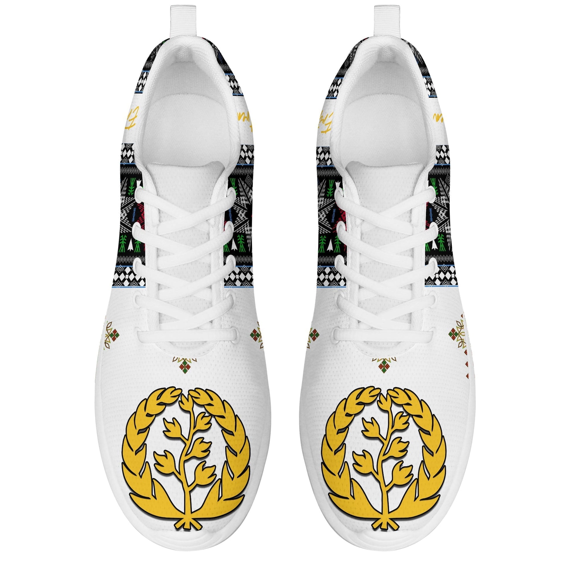 Eritrea Cross Sporty Sneakers Independence Day Proud Eritrean LT13