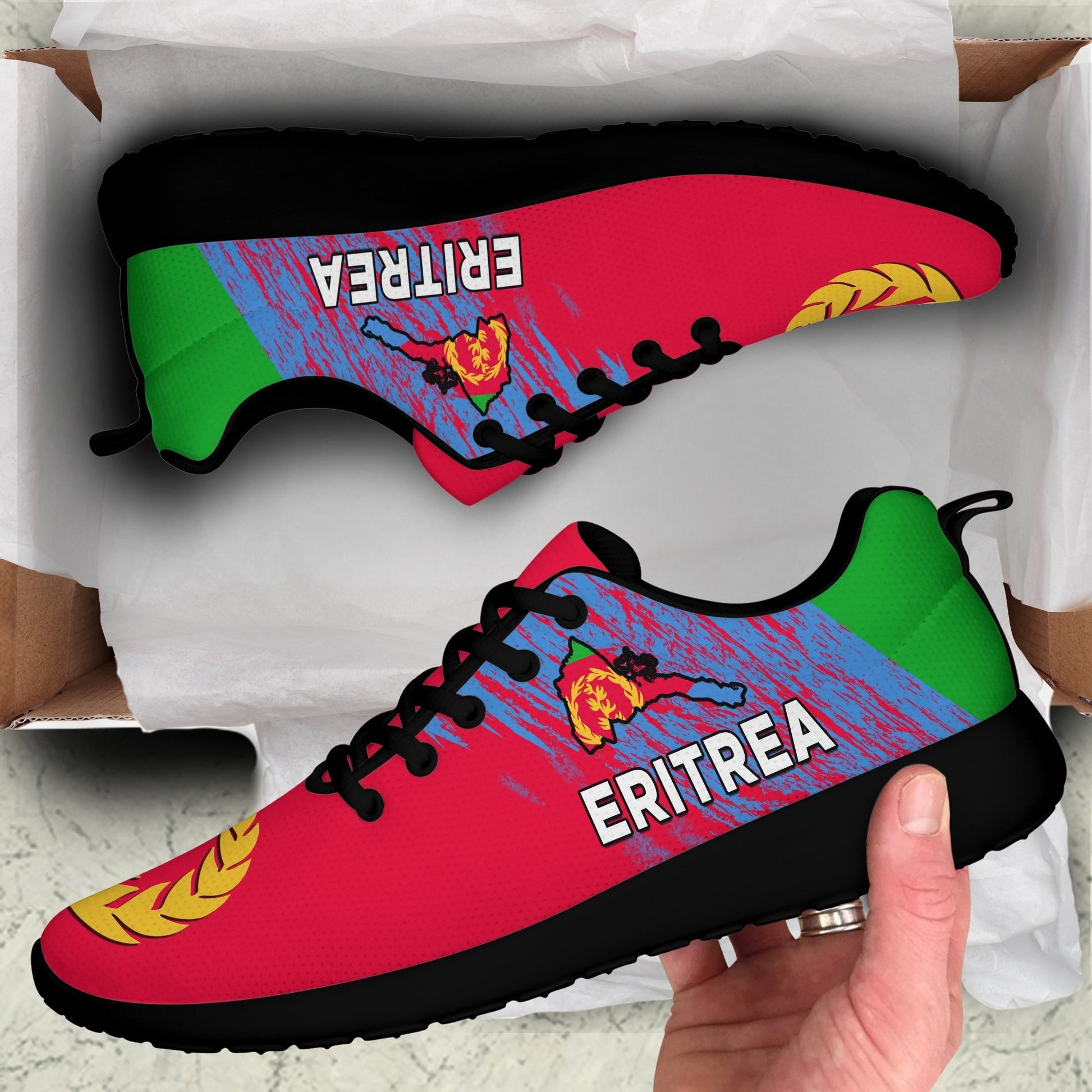 Eritrea Sporty Sneakers Eritrean Independence Day LT13
