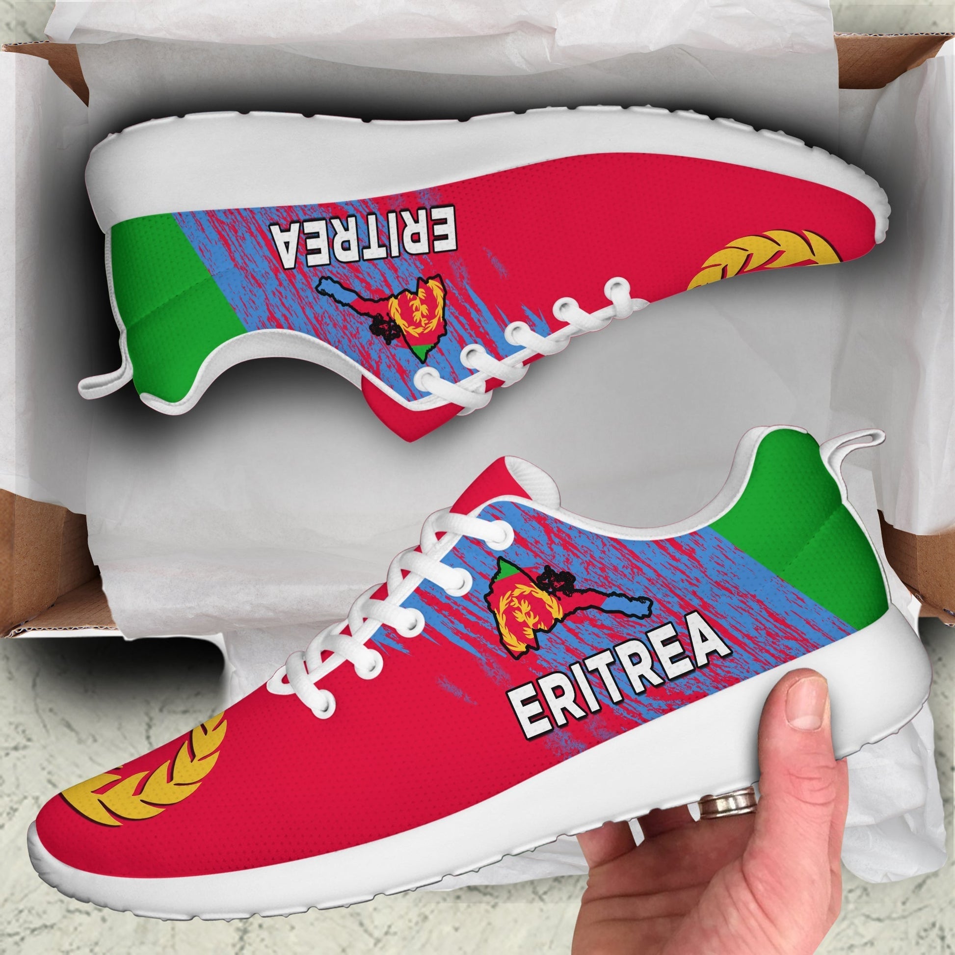 Eritrea Sporty Sneakers Eritrean Independence Day LT13