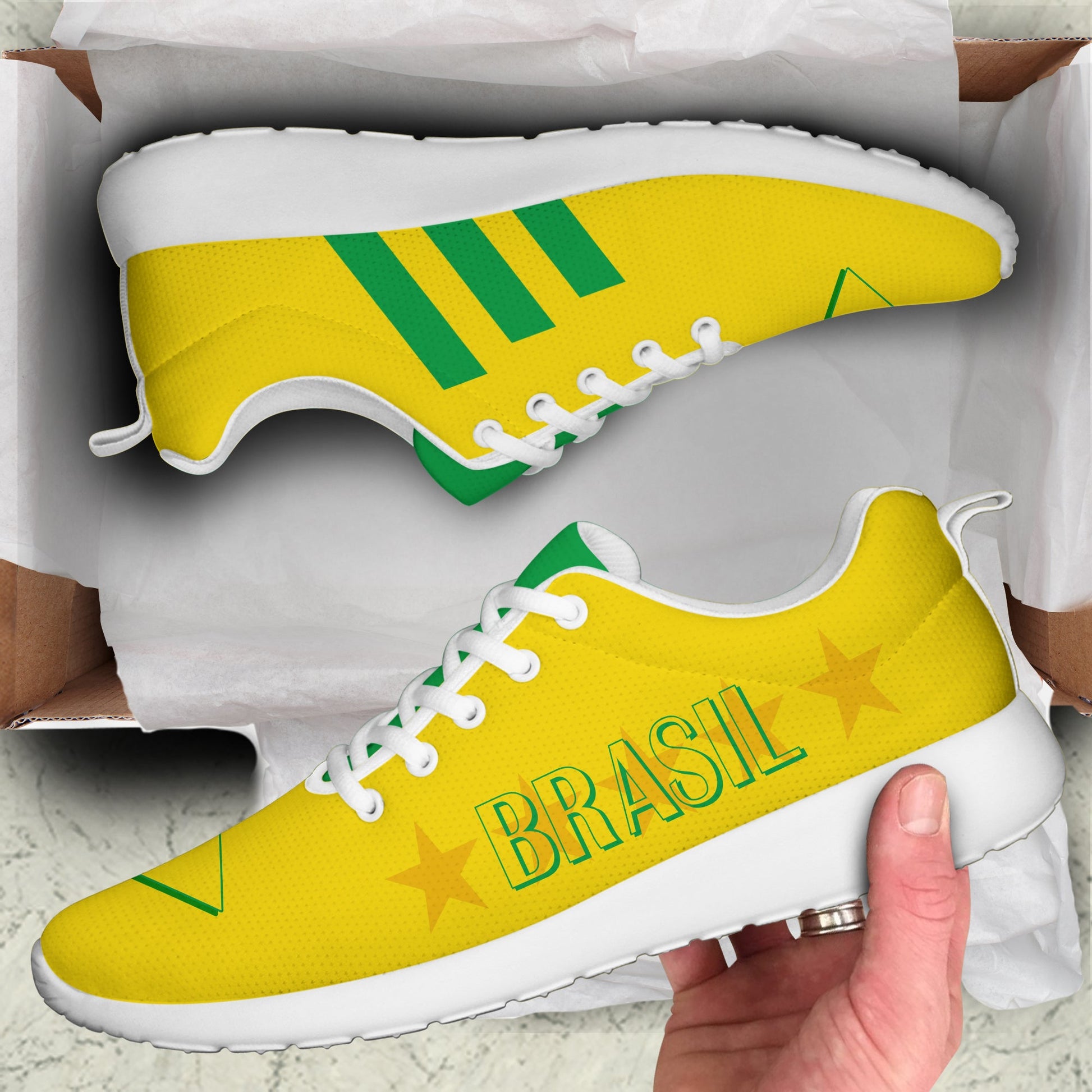 Brazil World Cup 2022 Canarinho Sporty Sneakers LT7